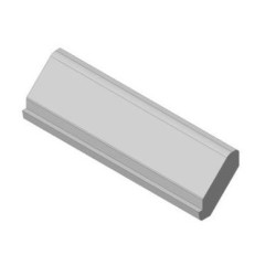 Šamotová deska přední KV DYNAMIC B 2G 44. 55. 01 (B)